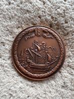Amsterdam 700 Jaar Stad Bronzen Penning, Ophalen of Verzenden, Brons, Nederland