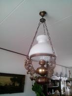 Hanglamp - Plafondlamp - Vintage Olielamp €20, Huis en Inrichting, Lampen | Hanglampen, Glas, Zo goed als nieuw, Ophalen