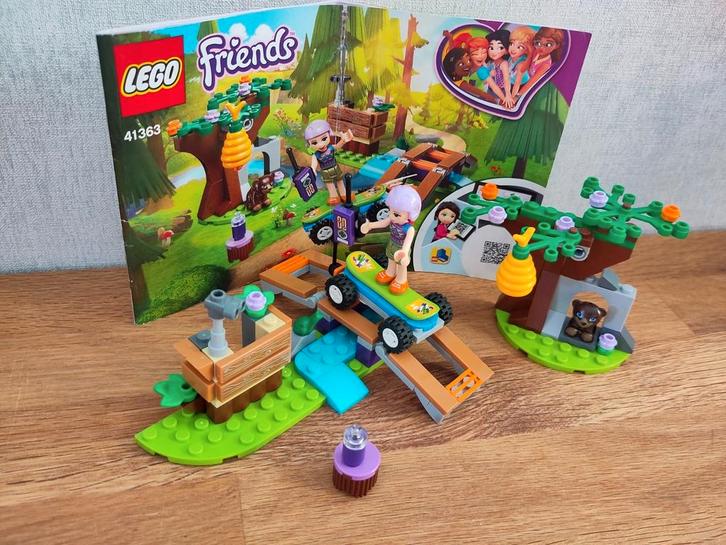 Lego Friends Mia's avontuur in het bos 41363, Kinderen en Baby's, Speelgoed | Duplo en Lego, Zo goed als nieuw, Lego, Complete set