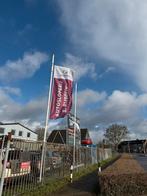 2 vlaggenmasten, Ophalen, Zo goed als nieuw