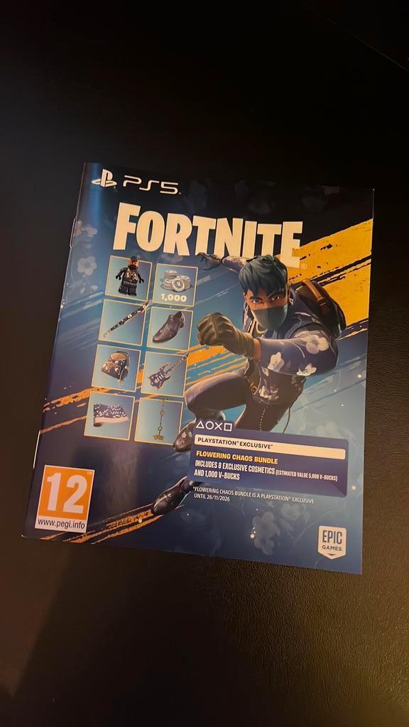 Fortnite Flowering Chaos Bundel, Spelcomputers en Games, Games | Sony PlayStation 5, Nieuw, Ophalen of Verzenden