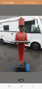 Xl jaren 70 vintage houten butler beeld, Ophalen, Zo goed als nieuw