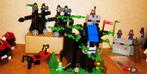 Lego:Forestmen's Hideout 6054 Met ALLE 6 de pluimen., Ophalen of Verzenden, Zo goed als nieuw, Complete set, Lego