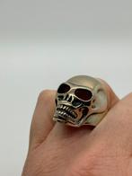 B326 Prachtige zilveren Thomas Sabo skull ring maat 21, 20 of groter, Ophalen of Verzenden, X, Dame of Heer