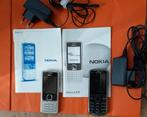 1x Nokia 6300 zwart 1 Nokia C5-00 zilver compleet incvz 38e, Telecommunicatie, Mobiele telefoons | Nokia, Ophalen of Verzenden