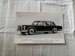 Mercedes 600 persfoto, Ophalen of Verzenden, Zo goed als nieuw, Mercedes