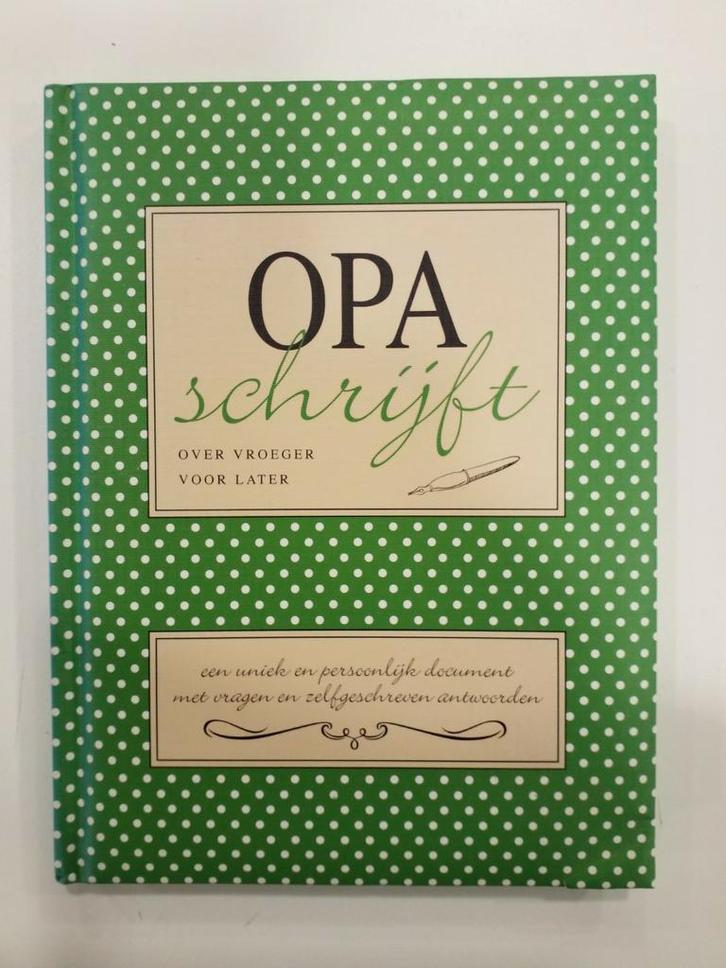 Opa schrijft, Boeken, Overige Boeken, Zo goed als nieuw, Ophalen of Verzenden