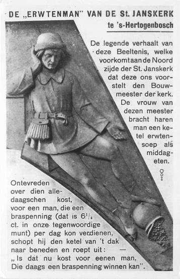 (300-005-019) s-Hertogenbosch De Erwtenman beschikbaar voor biedingen