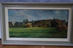 Schilderij dorp Harkema Friesland, Ophalen