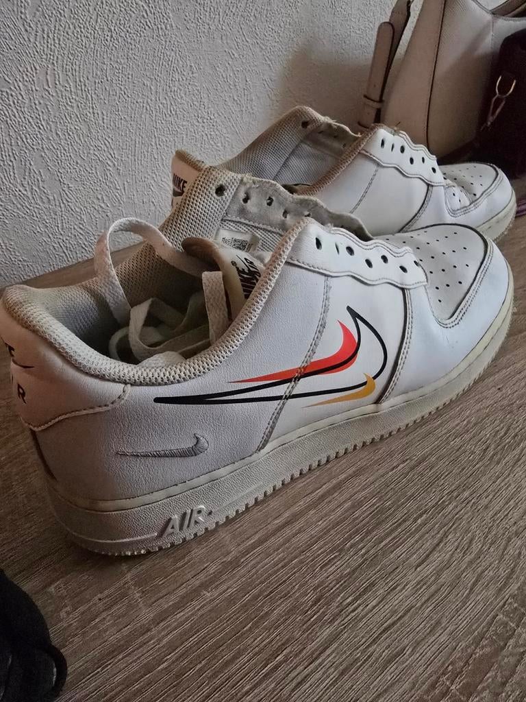 Nike Air Force 1 - Maat 45, Wit, Nike, Ophalen of Verzenden, Sneakers of Gympen