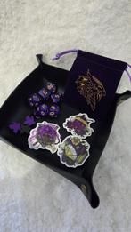 Dungeons & Dragons Gift Set – Paarse DnD Set Mystieke Vibe, Ophalen of Verzenden, Nieuw
