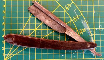 Antiek open scheermes Jacques LeCoultre ca. 1890 beschikbaar voor biedingen