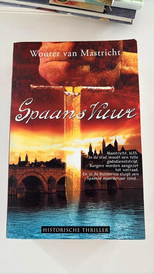 Wouter van Mastricht - Spaans vuur, Boeken, Historische romans, Zo goed als nieuw, Ophalen of Verzenden