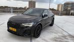 Audi Q3 45 Tfsi 230pk S Tronic Quattro 2020 Zwart 45000 km, Auto's, Audi, 4 cilinders, 1984 cc, Zwart, Leder