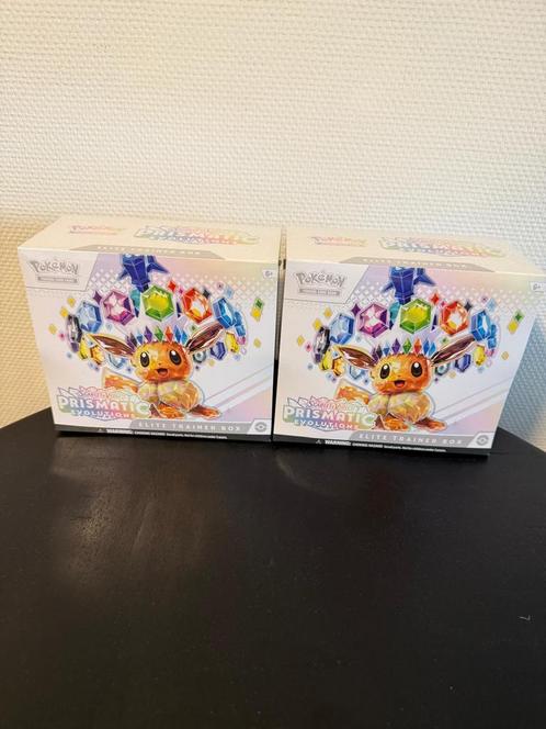 Pokemon Prismatic Evolutions Elite Trainer Box SEALED!, Hobby en Vrije tijd, Verzamelkaartspellen | Pokémon, Nieuw, Boosterbox