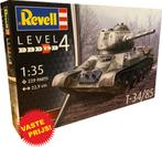 T-34/85 Revell 1/35, Hobby en Vrije tijd, Modelbouw | Auto's en Voertuigen, Tank, Nieuw, Ophalen of Verzenden, 1:32 tot 1:50