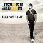 Jeroen van der Boom - Dat Weet Je, Cd's en Dvd's, Ophalen of Verzenden