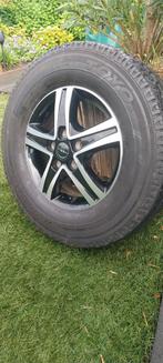 Camper Velg 5x114  met Band 225/75R16.   8mm profiel, Ophalen, Gebruikt, 16 inch, Banden en Velgen