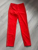 Originele Elisabetta Franchi broek. Rood Oranje. IT Maat 42, Kleding | Dames, Broeken en Pantalons, Elisabetta Franchi, Nieuw