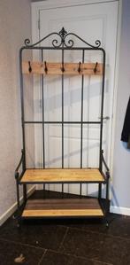 Kapstok met bankje, Zo goed als nieuw, Minder dan 100 cm, Hout, Ophalen
