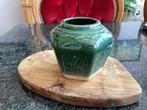 Gemberpot, groen, keramiek, vintage, Antiek en Kunst, Antiek | Keramiek en Aardewerk, Ophalen