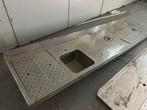 rvs keuken blad tap bier werk bank kroeg, Huis en Inrichting, Barren, Ophalen of Verzenden, Gebruikt