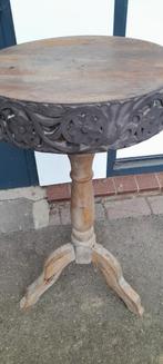 Houten tafeltje, Ophalen of Verzenden, Zo goed als nieuw