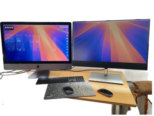 Home Office: iMac Pro + 2nd 27" screen + keyboard and mice, Computers en Software, Apple Desktops, Zo goed als nieuw, iMac, SSD