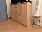 Tv meubel / dressoir, Ophalen, Gebruikt, 100 tot 150 cm, Eikenhout