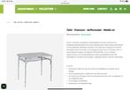 Bo Camp kampeertafel 90 x 60, Caravans en Kamperen, Ophalen of Verzenden, Zo goed als nieuw, Campingtafel
