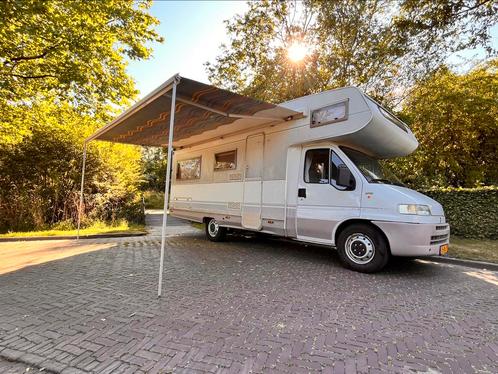 Fiat Ducato Dethleffs camper 2.5 tdi 116 pk 6 persoons, Caravans en Kamperen, Campers, Particulier, tot en met 6, Alkoof, Fiat