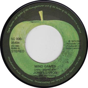 John Lennon -Mind Games -Meat City -1973  ook verzenden beschikbaar voor biedingen
