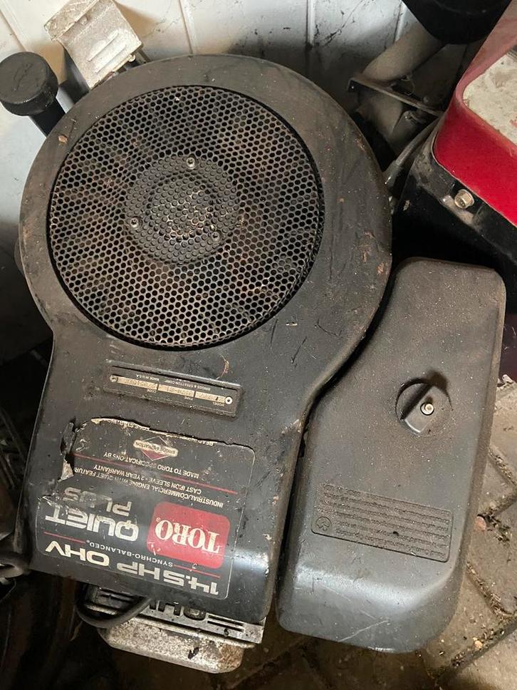 Diverse motoren te koop, Tuin en Terras, Zitmaaiers, Gebruikt, 90 tot 120 cm, Elektrische starter, Mulchfunctie, Ophalen of Verzenden