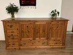 Grenen dressoir - Massief Hout (tv kast), Ophalen, Gebruikt, Zonder tierelantijnen, 200 cm of meer