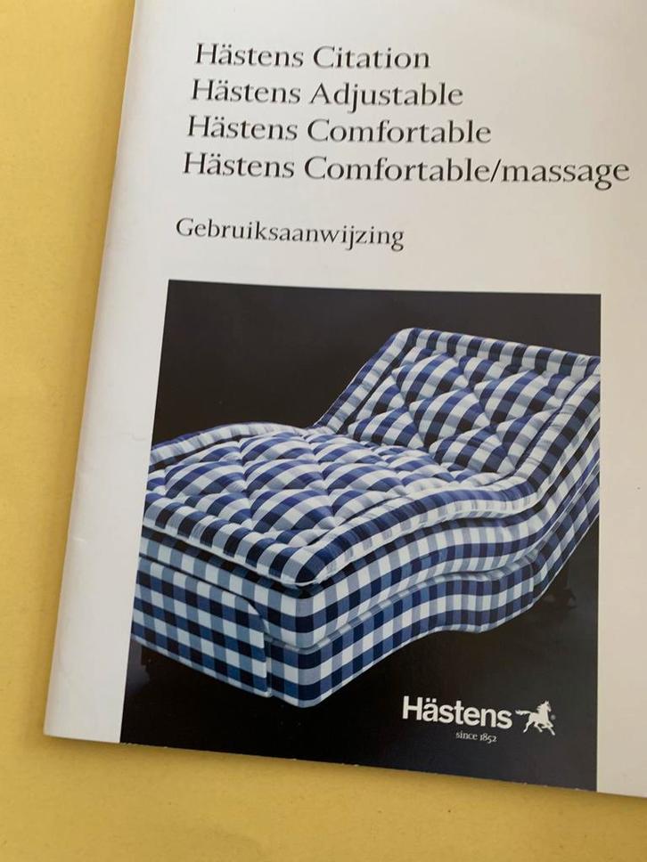 Hastens Adjustable 1 persoonsbed, Huis en Inrichting, Slaapkamer | Bedden, Eenpersoons, Overige maten, 210 cm, Stof, Verstelbaar