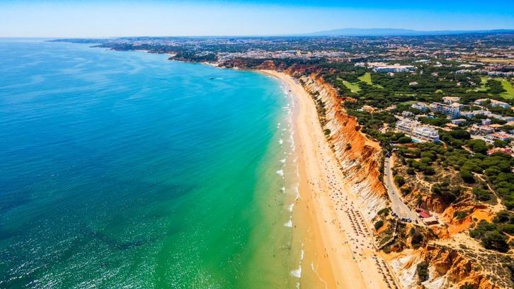 Appartement te huur Falesia Albufeira Beach, Vakantie, Vakantiehuizen | Portugal, Algarve, Appartement, Dorp, Aan zee, 1 slaapkamer