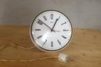 Metamec klok vintage  op stroom, 2e hands, Ophalen of Verzenden, 2e hands, 2e hands