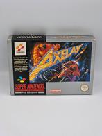 Axelay SNES Compleet met Doos, Boekje + Protector, Gebruikt, Shooter, 1 speler, Ophalen of Verzenden
