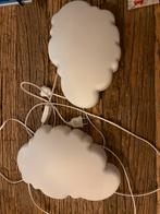 2x Wolk Lampjes - Kinderkamer Decoratie, Huis en Inrichting, Lampen | Hanglampen, Ophalen of Verzenden, Zo goed als nieuw, Kunststof