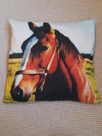 Paarden kussentje - 40x40 cm, Ophalen of Verzenden, Gebruikt, Recreatie