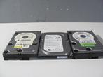 3 x sata schijven elk 500gb,wd5000aacs/wd5000aak, Intern, Ophalen of Verzenden, Zo goed als nieuw, Desktop