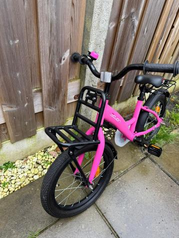 Sajan Kinderfiets 16 inch - Mat-Roze