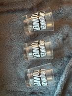 3 shotglaasjes, Ophalen of Verzenden, Zo goed als nieuw, Borrel- of Shotglas