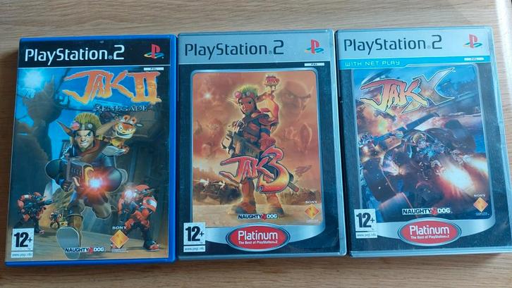 Jak & Daxter PS2 - Complete Collectie!, Spelcomputers en Games, Games | Overige, Gebruikt, Avontuur en Actie, 1 speler, Vanaf 12 jaar