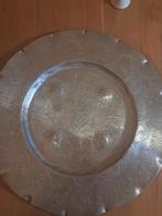 Vintage Tinnen Schotel met Inscriptie LODSH, Ophalen