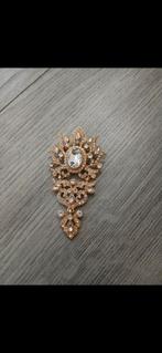 Elegante Broche met Strass - Gratis Verzending!, Overige materialen, 4 tot 7 cm, Met strass, Nieuw