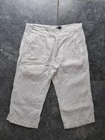 Witte broek 50, Maat 48/50 (M), Wit, Ophalen of Verzenden, Zo goed als nieuw