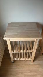 Ikea bekvam roltafel / keukentrolley, Huis en Inrichting, Ophalen of Verzenden, Zo goed als nieuw