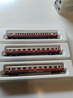 Marklin miniclub TEE set 3 rijtuigen 1x8725,2x8724 Z-schaal, Ophalen, Wisselstroom, Wagon, Zo goed als nieuw