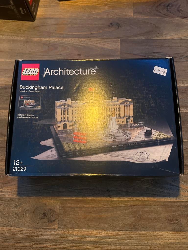 LEGO Architecture Buckingham Palace - Nieuwstaat!, Ophalen of Verzenden, Zo goed als nieuw, Complete set, Lego